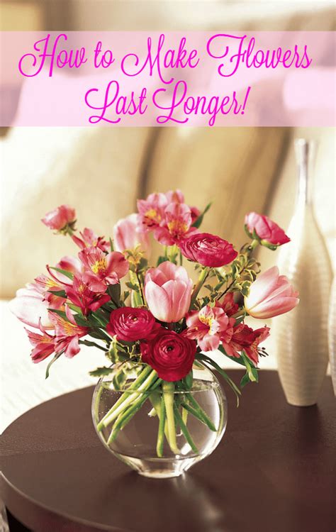 How To Make Flowers Last Longer In A Vase