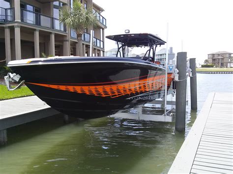Deco Boat Lifts 16000 Lb Capacity Beamless Concept Crs Lift Boat