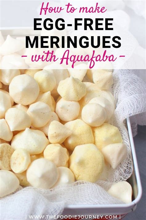 And when it does, be ready with the best healthy dessert recipes out there. How to make Egg-Free Meringues with Aquafaba (Vegan, Dairy ...