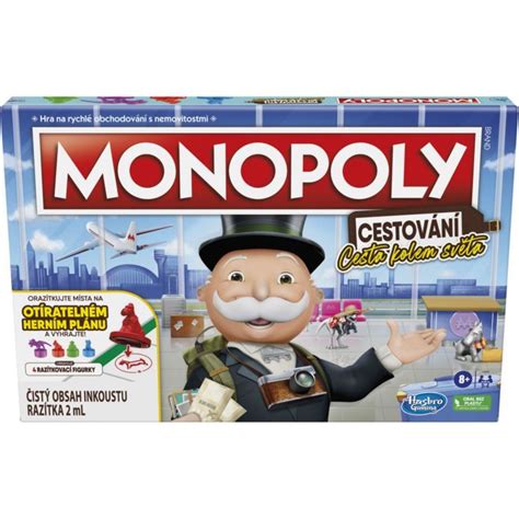 Hasbro Monopoly Cesta Kolem Světa Cz 4kidscz