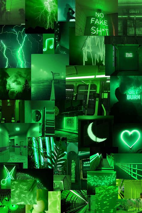 Neon Green Aesthetic Wallpaper Hd