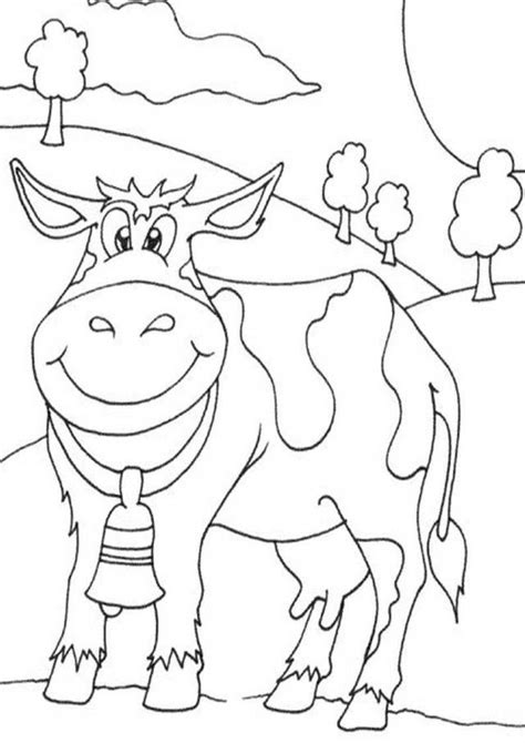 Cow Images For Kids Coloring Home
