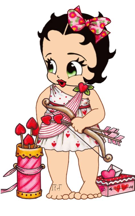 Be Mine Valentine Betty Boop Cartoon Betty Boop Classic Black Betty