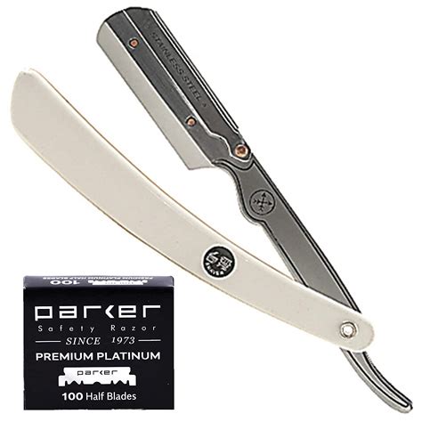 Buy Parker Srw Straight Edge Barber Razor For Men With 100 Parker