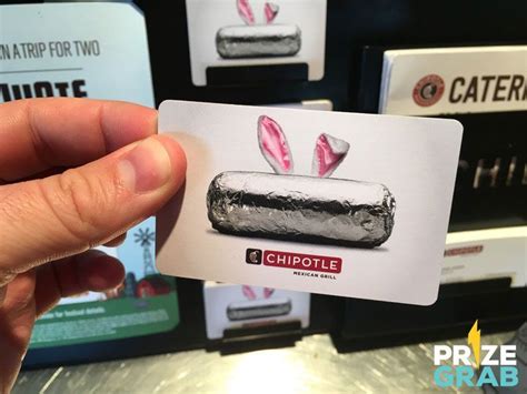 Choose a brand you know they love and trust. $50 Chipotle Gift Card Sweepstakes