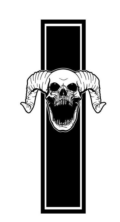 Dodge Ram Skull Decal