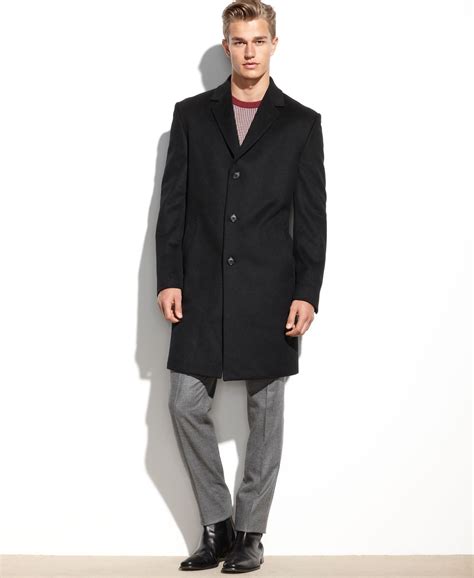 If you are not sure which size fits you, please contact us without hesitation. Kenneth Cole Reaction Raburn Wool-Blend Over Coat Slim-Fit ...