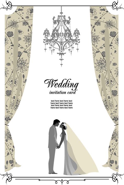 Wedding Banner Png - Hd Wedding Invitation Card , Transparent Cartoon