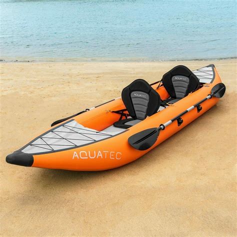 aquatec inflatable kayaks kayaks for sale net world sports