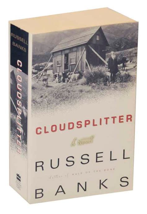 Cloudsplitter Advanced Reading Copy Russell Banks