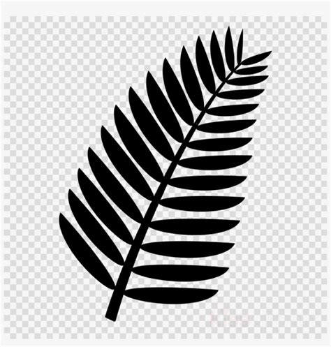 466 4662044download Palm Branch Black And White Clipart Palm