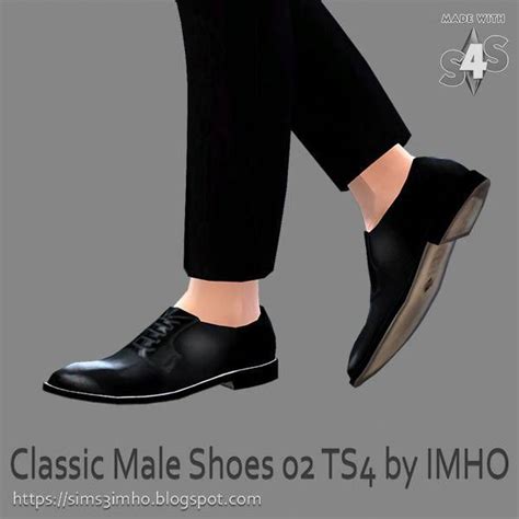 Mens Dress Outfit Mendressshoes In 2020 Sims 4 Cc Shoes Sims 4