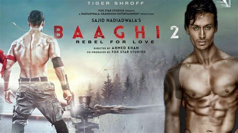 tiger shroff s baaghi 2 first look poster youtube