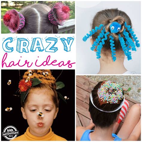 Crazy Hair Day Ideas For School Kids Activities