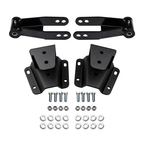 4 Rear Drop Lowering Hanger Shackle Kit For 1965 1972 Ford F100 2wd Ebay