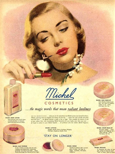 The Worst Makeup Trend From The Year You Were Born Vintage Makeup Ads