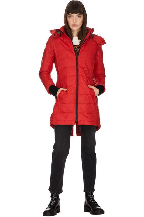 Canada Goose Ellison Jacket Red Jackets Red Jacket Womens