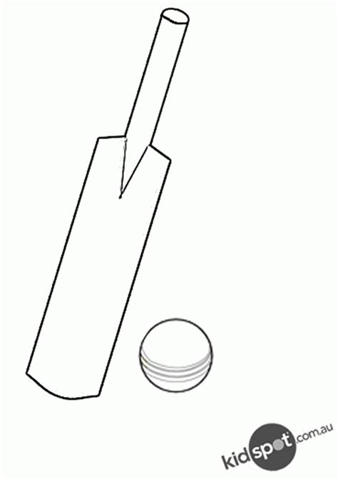 Coloring Page Of Bat And Ball Coloring Home