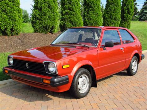 Honda Civic Hatchback 1980 Red For Sale Sr01014576 1980 Honda Civic Dx