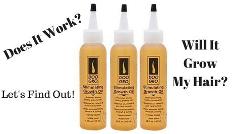 Rogaine® products are designed to stimulate hair follicles to shift from the resting phase to the growth phase. DooGro Stimulating Growth Oil Challenge Does it Work? # ...
