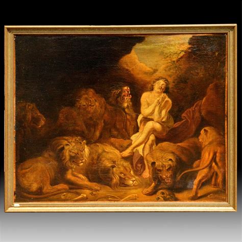 Daniel In The Lions Den By Sir Peter Paul Rubens