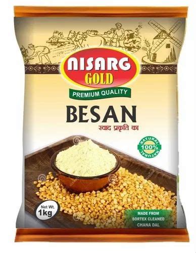 Nisarg Gold Chana Dal Besan 1kg Packaging Type Packet At Rs 72