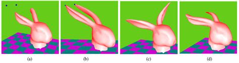 Leporidae in part genera pentalagus bunolagus nesolagus romerolagus brachylagus sylvilagus oryctolagus poelagus rabbits, or bunnies, are small mammals in the family. Direct manipulation of the bunny ear. (a) Initial bunny head model and... | Download Scientific ...