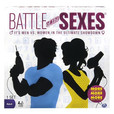 Spin Master Games Battle Of The Sexes Board Game Edition May Vary