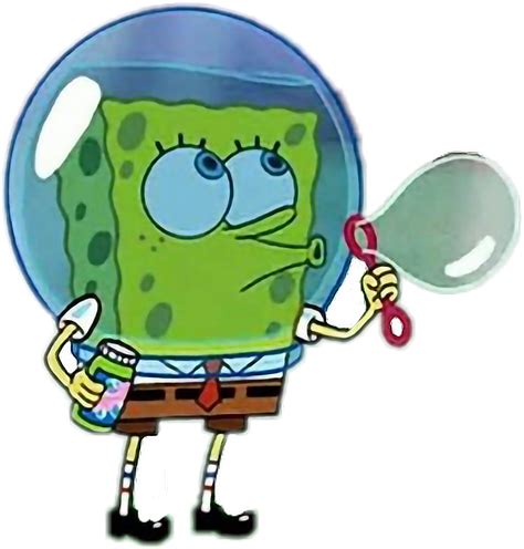 Spongebob Aesthetics Sea Bubbles Sticker By Yoterada