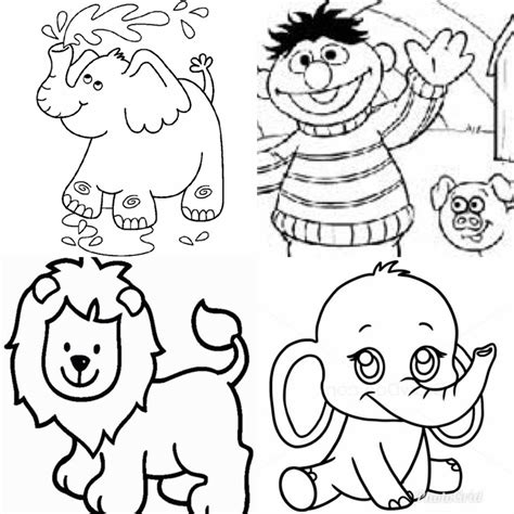 Dibujos Para Colorear Infantiles Dibujos Personajes Infantiles Porn