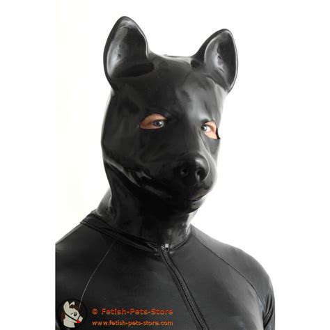 Latex Mask Dog Fetish Pets Store Der Petplay Shop Human Petplay