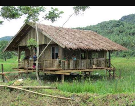 The Bahay Kubo Balay Or Nipa Hut Is A Type Of Stilt House Indigenous