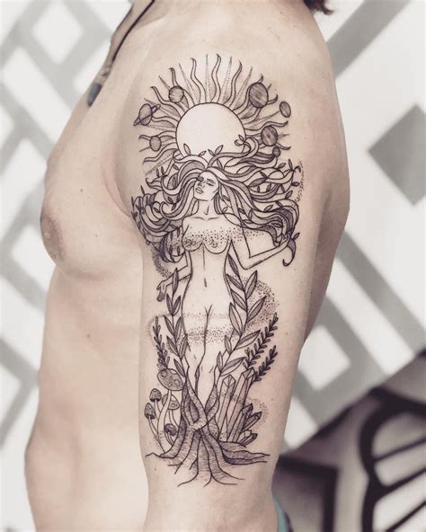 Gaia Mother Earth Tattoo Cmotherda