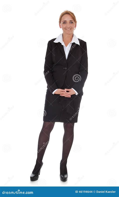 Businesswoman Full Length Stock Photo Image Of Bonus 46194644