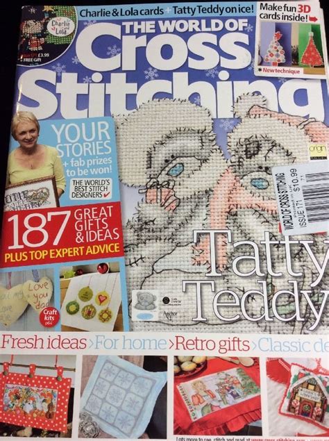 Tatty teddy and mindy crosstitch pattern? The World of Cross Stitching 171 UK Magazine Tatty Teddy ...