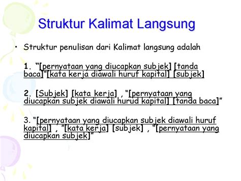 She runs so fast (dia berlari sangat kencang). Contoh Kalimat Langsung Dan Tidak Langsung Dalam Bahasa ...