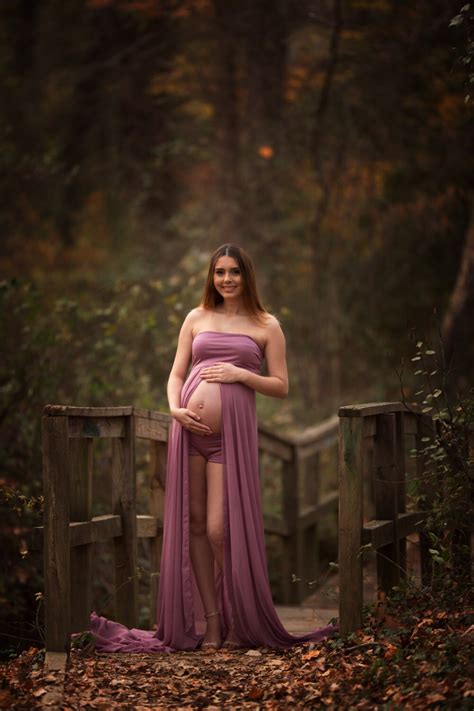 Chiffon Maternity Gown Photography Prop Maternity Dress For Etsy