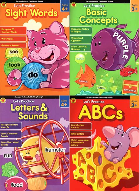 Lets Practice Abcs Letters And Sounds Basic Concepts Sight Words
