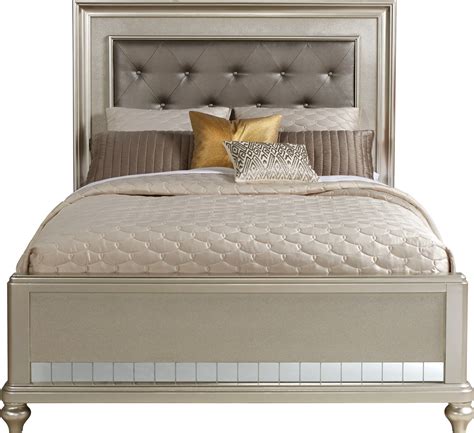 Find queen bedroom sets that wil. Sofia Vergara Paris Silver 3 Pc King Bed | Rooms to go ...