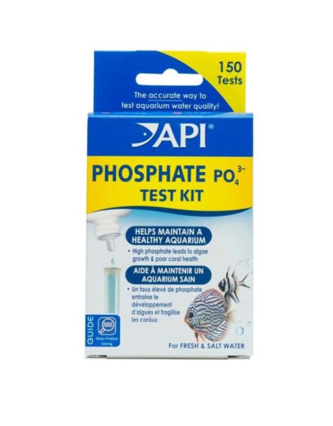 Api Api Phosphate Test Kit Freshwater And Saltwater Wagon Wheel