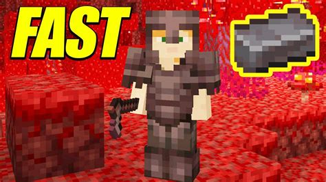 Easiest Way To Get Netherite Minecraft 116 Nether Update Youtube