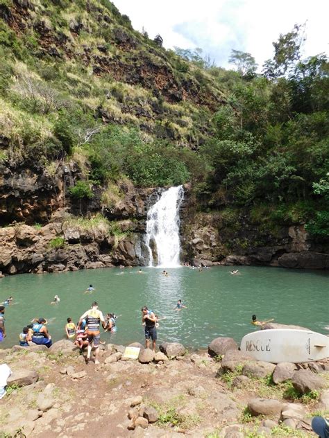 Waimea Falls In Waimea Valley On The North Shore Of Oahu The World On