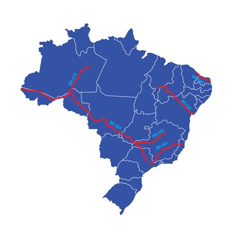 Nomenclatura Das Rodovias Como O Brasil Se Organiza No Mapa Histórias Da Dutra