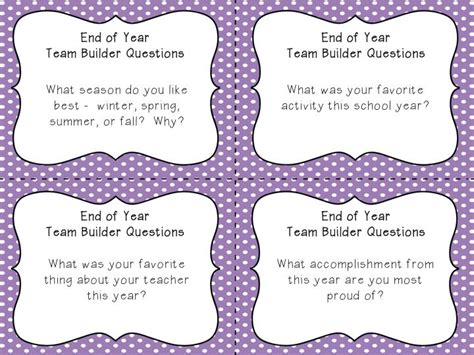 End Of Year Reflection Questions End Of Year Writing Prompts For