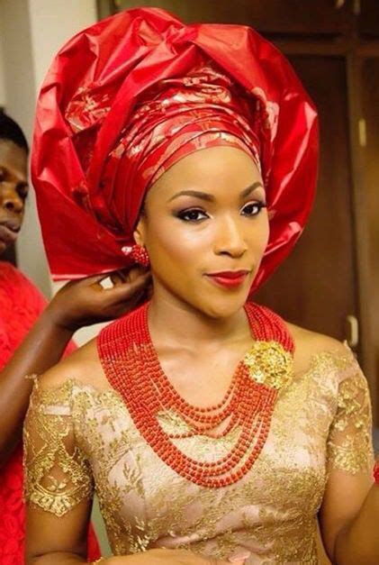 Pin By Switch Naija On African Head Wraps Styles Igbo Wedding Head Wrap Styles African Attire
