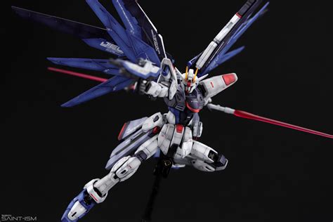 Rg Freedom Gundam Saint Ism Gaming Gunpla Digital Art