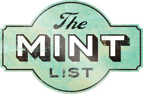 The Mint List Shop Interiors Shop Logo Interior Architecture Design