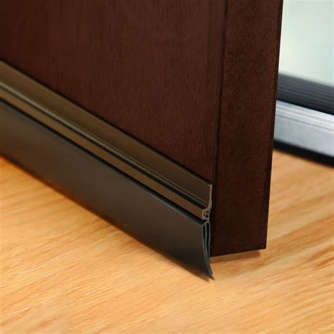 A garage door bottom seal is nothing but a rubber strip that you affix to the garage door's bottom. Door Seals - M-D Building Products, Inc.