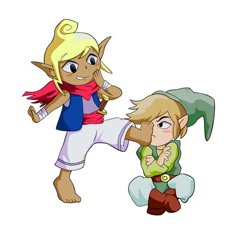 Commission Tetra And Link By Waffengrunt On Deviantart