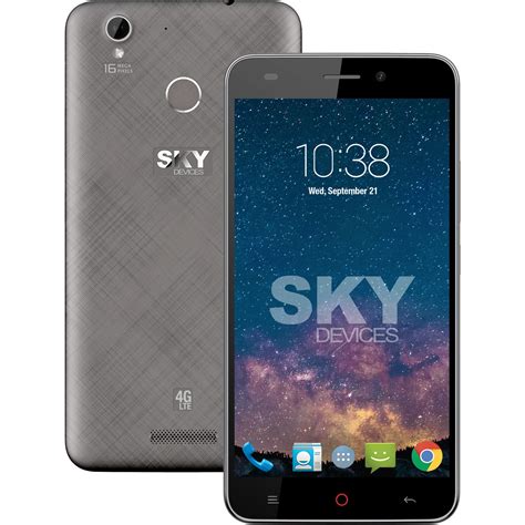 Sky Devices Elite 55octa 16gb 4g Lte Android Unlocked Gray